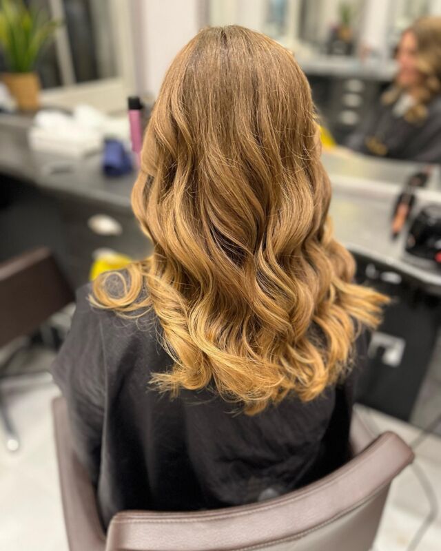 Hair colour by Naz and styled by Luca
