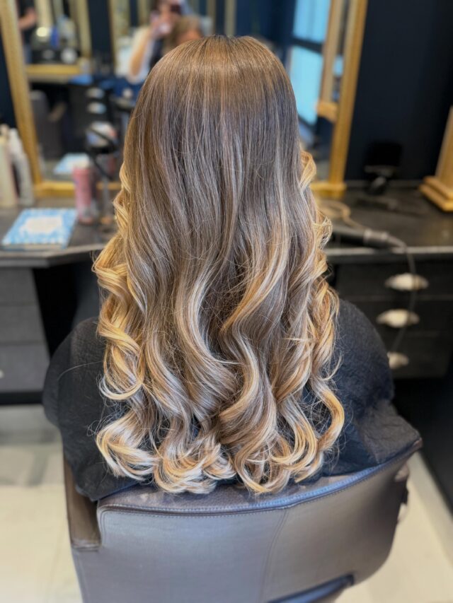 Soft blonde transformation created with freehand techniques for a natural, seamless blend. By @valentino__hairdresser #softblonde #haircolor #hairstylist